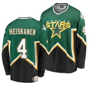 Unique Dallas Stars #4 Miro Heiskanen Kelly Green Men's Heritage Premier Breakaway Player NHL Jersey for true hockey enthusiasts