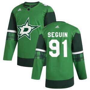 Unique Dallas Stars #91 Tyler Seguin Men's Adidas 2020 St. Patrick's Day Stitched NHL Jersey Green.jpg.jpg for a valuable hockey collectible