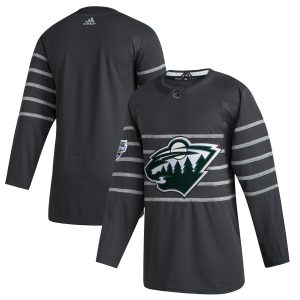 Unique Men's Minnesota Wild Adidas Gray 2020 NHL All Star Game Authentic Jersey to show your team love