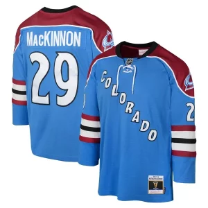 Unique Nathan MacKinnon Colorado Avalanche Youth 2013 Blue Line Player Jersey   White for an exciting hockey game