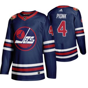 Unique Winnipeg Jets #4 Neal Pionk Men's 2019 20 Heritage Classic Wha Navy Stitched NHL Jersey to add to your hockey memorabilia collection