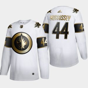 Fantastic Winnipeg Jets #44 Josh Morrissey Men's Adidas White Golden Edition Limited Stitched NHL Jersey to stand out at the stadium